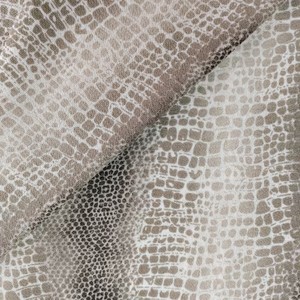 Sıcak satış giyim kumaş yumuşak el hissediyorum Sheer gofre kumaş yılan cilt tasarımı ile seksi kadın elbiseleri için - Product Image 5