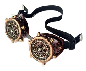 Steampunk lunettes unisexe Vintage Style victorien <span class=keywords><strong>Cosplay</strong></span> lunettes hologramme en alliage <span class=keywords><strong>de</strong></span> Zinc lunettes personnalisées - Product Image 1