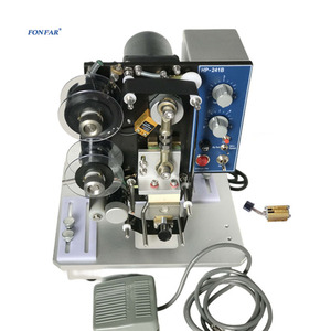 Impresora de fecha de codificación de alta velocidad Hp241b Impresora de fecha de caducidad del codificador de sello caliente para código de fechas - Product Image 1