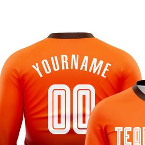 Gradient <b>Long</b> Sleeve Soccer Jersey Football Sports Shirt Breathable Quick Dry Athletic <b>Match</b> Training Uniform for Men Teams - Product Image 5