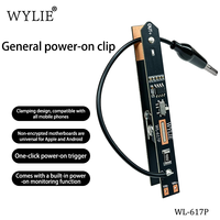 WL-617P Pince d'alimentation portable pour test de débogage du courant de la carte mère, outil de réparation et de diagnostic de court-circuit à démarrage instantané