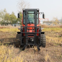 4x4 Allrad-Geländestapler für den Außeneinsatz – Kleiner Robuster All-Terrain-Gabelstapler zu Verkaufen