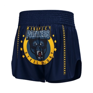 Shorts de Muay Thai Personalizados al por Mayor Unisex, Shorts de Boxeo Tailandés MMA, Sublimación OEM, Ropa de Artes Marciales - Product Image 2