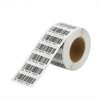 Étiquettes adhésives en rouleau personnalisées avec code QR et code-barres, étanches, écologiques, durables, à faible MOQ, pour le suivi des actifs