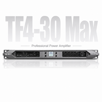 Amplificateur numérique professionnel SiC 4 canaux 3000W, amplificateur audio DJ haute puissance pour caissons de basses, système de sonorisation PA, enceintes extérieures, métal