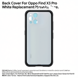 Carcasa Trasera de Repuesto Blanca para Oppo Find X3 Pro - Product Image 2