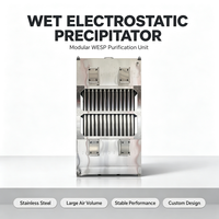 Precipitador Electrostático (ESP) Industrial para Sistemas Húmedos, para la Limpieza de Gases de Escape de Hornos de Plantas de Hierro Esponjoso DRI