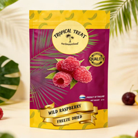 Emballage refermable à fermeture éclair personnalisé avec logo, pour fruits secs, sachets de chips, emballage alimentaire thermoscellable