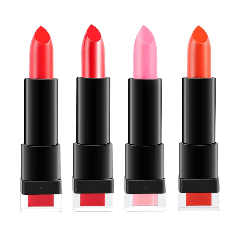 Logo personnalisé pour femmes, maquillage hydratant facile à porter, bâton à lèvres brillant imperméable longue durée rouge à lèvres cosmétique