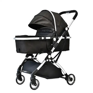 Poussette 2-en-1 légère et pliable pour nouveau-né, vente directe d'usine, livraison directe - Product Image 4