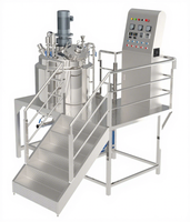 Machine d'émulsification sous vide, ligne de production de mayonnaise, équipement de mélange pour pâte de tomate, ketchup, liquides cosmétiques, mélangeur, agitateur