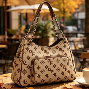 Wholesale Latest High Quality Leather Women's <b>Bags</b> Fashionable Lightweight Women's Casual Design Shoulder <b>Bags</b> - Product Image 1