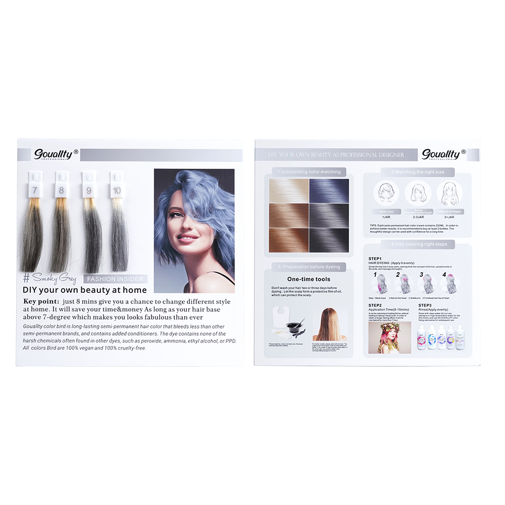 Custom Semi Permanent Color Infusion Hair Color Protection Hair Dye Conditioner