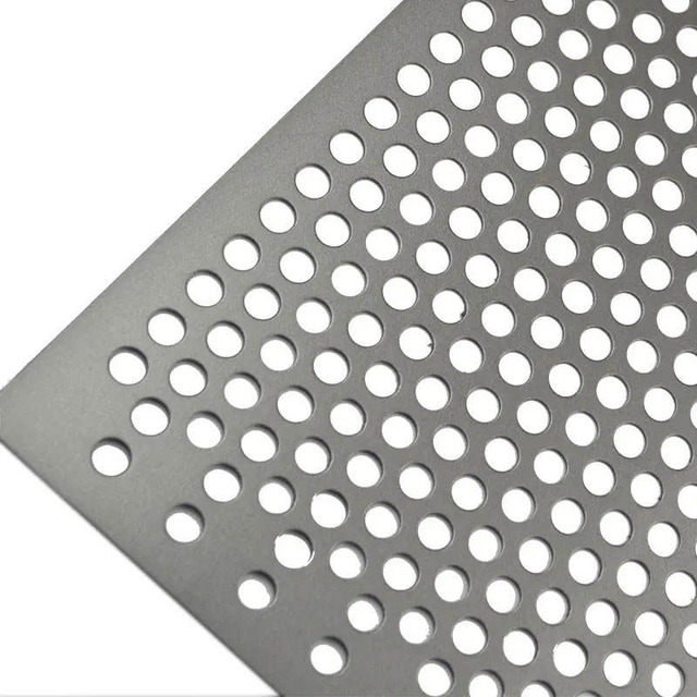 Multi-functional Stainless Steel Perforated Mesh Speaker Grille Ventilation Screen Customizable Model