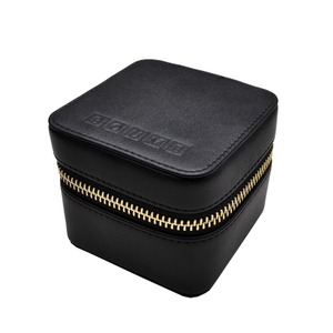 Customize logo Ladies PU Leather watch box single watch case quartz watch roll box