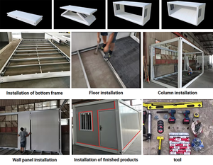 Casa Modular Plegable y Expandible <span class=keywords><strong>de</strong></span> Acero, Lista para Enviar, Ideal para Hotel, Apartamento, Hospital, Oficina, Edificio, Villa - Product Image 6