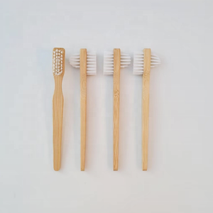 Prothèse dentaire supplémentaire pour brosse à dents avec poils en nylon durs, nettoyage manuel naturel pour les dents artificielles à domicile - Product Image 4