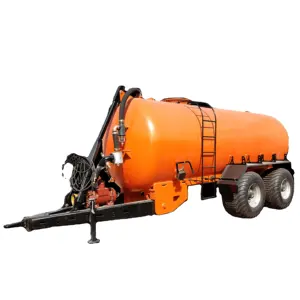 Manufacturer supply sewage pump slurry vacuum suction semi-trailer liquid muck manure dung spreader