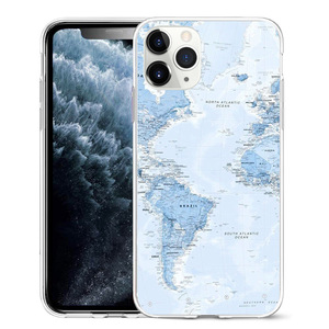 <span class=keywords><strong>Funda</strong></span> de teléfono TPU con estampado de mapa mundial, cobertura completa para <span class=keywords><strong>iPhone</strong></span> 6 7 8 Plus X XS Max XR 11 Pro Max <span class=keywords><strong>SE</strong></span> <span class=keywords><strong>2020</strong></span> - Product Image 4