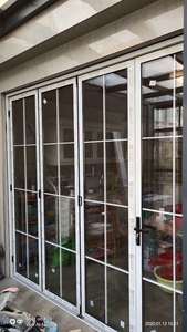 <span class=keywords><strong>Porta</strong></span> Scorrevole in Vetro <span class=keywords><strong>a</strong></span> 4 Pannelli <span class=keywords><strong>per</strong></span> Interni, Nera, in Lega di Alluminio, <span class=keywords><strong>a</strong></span> Risparmio Energetico, Impermeabile, <span class=keywords><strong>per</strong></span> Villa, Hotel, Scuola - Product Image 3