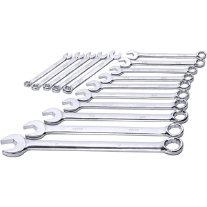 5pcs 14Pc <span class=keywords><strong>6mm</strong></span> <span class=keywords><strong>32mm</strong></span> Flex-Head lớn mở End Jumbo đảo ngược ổ cắm Ratchet kết hợp lực lượng cờ lê cờ lê Bộ - Product Image 6