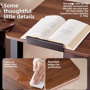 Table <span class=keywords><strong>de</strong></span> chevet relevable et modulable, table d'appoint mobile et multifonctionnelle pour chambre et salon - Product Image 4