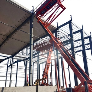 Automatic Steel <b>Tile</b> <b>Making</b> <b>Machine</b> Mounted On Hydraulic Mobile Lift Platform For Roofing Sheet - Product Image 1