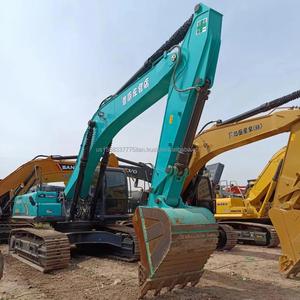 Excavatrice Kobelco SK350 d'occasion, 35 tonnes, modèle 2022, godet 1M, moteur 197 kW, performance optimale, prix bas, hydraulique, pour travaux de construction - Product Image 2