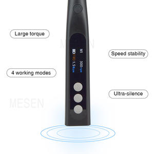 Motor Endodóntico Dental Inalámbrico Mesen, Pieza de Mano de 300 rpm, Gran Torque, Estabilidad de Velocidad, Ultra Silencioso, Negro - Product Image 1