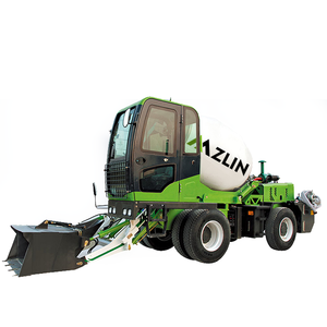4cbm Self Loading Concrete Mixers Mobile Self Loading Cement Mix Tank For Rural House Construction - Product Image 2