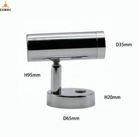 Lampe de lecture SUNHE DC 12V pour bateau, intérieur, blanc chaud, avec lumière bleue LED pour camping-car, caravane, yacht