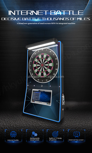 Machine de jeu de fléchettes électronique murale en alliage avec pointage numérique pour les âges 8+ Yulong MINI-S6 - Product Image 6