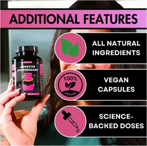 Cápsulas Naturales Supresoras del Apetito con L-Carnitina y Granos de Café Verde para el Control de Peso y un Metabolismo Saludable - Product Image 3