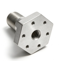MTS 402641 Flensa Instalasi Berulir 3/4 "-16 UNF Sambungan Flensa Heksagonal