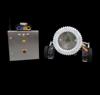 ROVAN Machine de sablage automatique à chenilles magnétiques, jet d'eau à haute pression