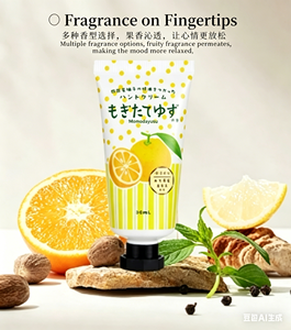 Crema de Manos Herbal GPP de Japón, Hidratante y Refrescante, No Pegajosa, con Aroma Cítrico, 30g, para Otoño/Invierno - Product Image 6