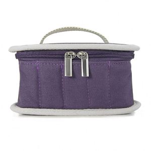 BSCI Factory 16 Portable <b>Canvas</b> Essential Oil <b>Storage</b> Bag Nail Polish Makeup <b>Storage</b> <b>Box</b> Essential Oil Bag - Product Image 5