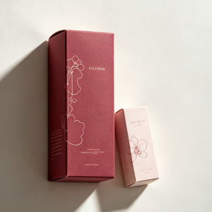 Boîte pliante en papier kraft écologique personnalisée FX Wholesale pour produits de beauté, fermeture magnétique, impression UV, gaufrage, laminage mat - Product Image 1