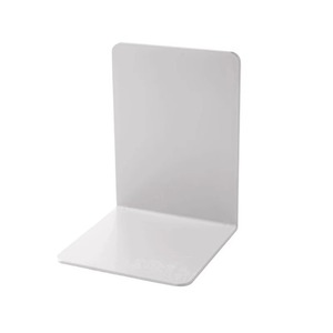 Sujetalibros en forma de L, 12x11,8x17cm, soporte de plástico para libros, organizador de escritorio para oficina, almacenamiento para estudiantes, blanco, negro, gris - Product Image 5
