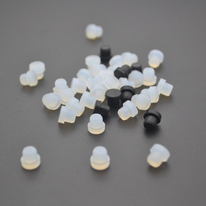 ตัวปรับสายรัดหน้ากากซิลิโคน ยางรูปตัว T ปลั๊กยางยืด สายรัดกันหลุด ป้องกันการรั่วซึม สำหรับหน้ากากอนามัย DIY งานฝีมือ สายรัดข้อมือ ปลั๊กกันฝุ่น - Product Image 1