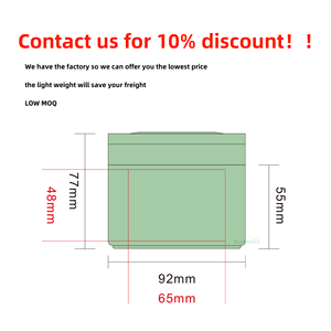 Sở hữu thương hiệu vuông chăm sóc da mực Pad Jar thay thế lót dùng một lần tấm bông nhựa Jar - Product Image 2