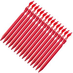 Заводские стальные алюминиевые колышки для палаток, аксессуары для кемпинга, стальной провод, садовый Колок - Product Image 2