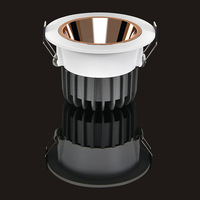 Gradateur Triac 0-10V Dali Dimmable Encastré 7W 12W 15W 18W 24W 30W 36W Spot Plafond IP65 Étanche Smd Led Down Light