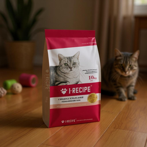 Venta al por mayor a granel, 10kg, sabor a pollo y atún, alimento seco para gatos, alimento básico para mascotas, proveedor - Product Image 1