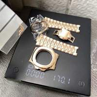 Montre mécanique pour homme personnalisée en or pur 18 carats 5712 ultra-fine, phase de lune, réserve de marche, multifonctionnelle, montre de business