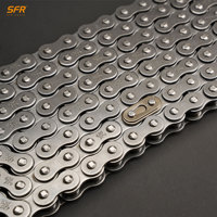 Chaîne de transmission pour moto SFR Aftermarket 420H/420pro pour Apollo RFZ125, SSR125, fabricant de chaînes de moto OEM