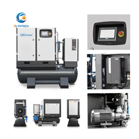 Compresseur d'air rotatif à vis PM VSD Olymtech 7,5 kW, compresseur d'air industriel 4-en-1 15 kW, compresseur d'air 11 kW 8 bars 10 bars
