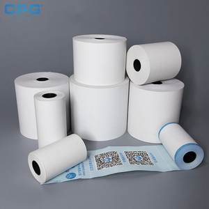 Wholesale Heat Resistant 80x70mm 55gsm POS Thermal <b>Paper</b> Stable Background Fuel Station Cash Register <b>Paper</b> <b>Roll</b> - Product Image 1