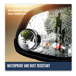 Tùy chỉnh có thể điều chỉnh xe điểm mù gương vòng HD kính góc rộng lồi Rear <span class=keywords><strong>View</strong></span> Side gương - Product Image 5