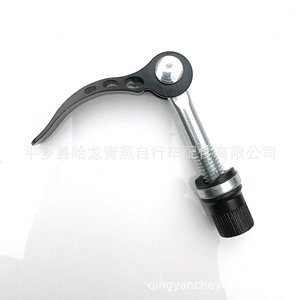 Bicycle <b>Quick</b> Release <b>Clamp</b> M8x60 Black Aluminum Alloy For Seat Tube Mountain Bike - Product Image 5